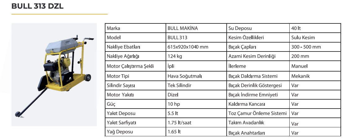 BULL 313 DZL