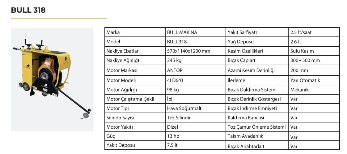 BULL 318