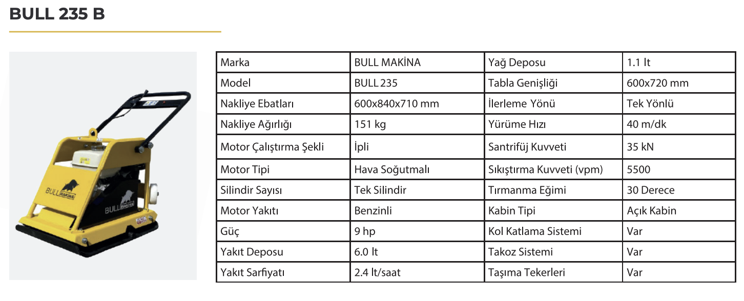 BULL 235 B