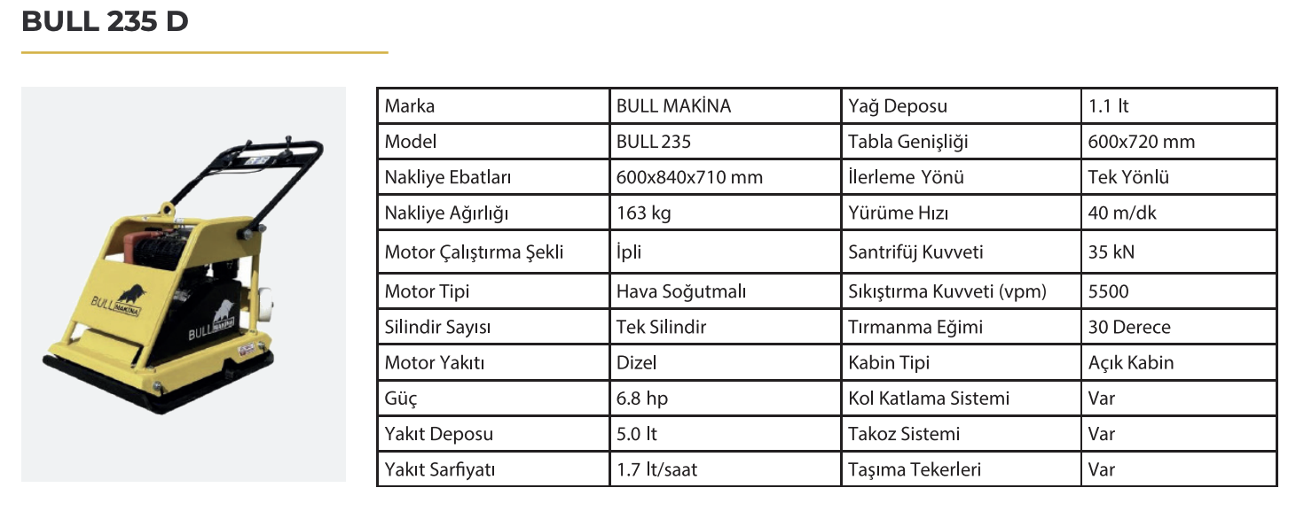 BULL 235 D