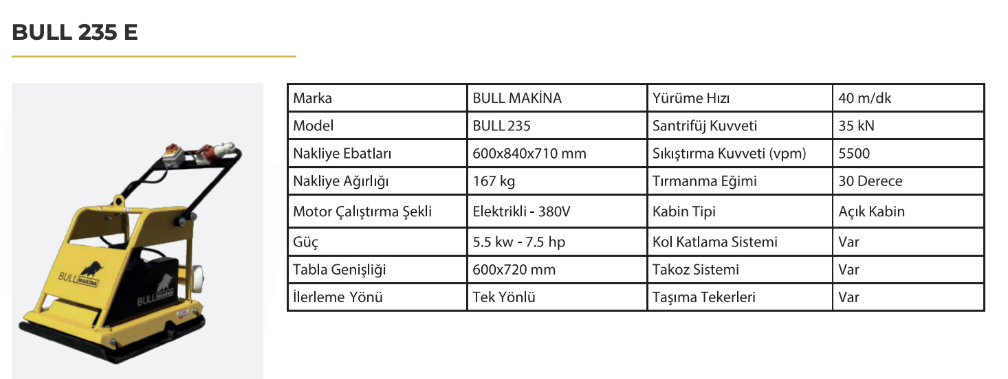 BULL 235 E